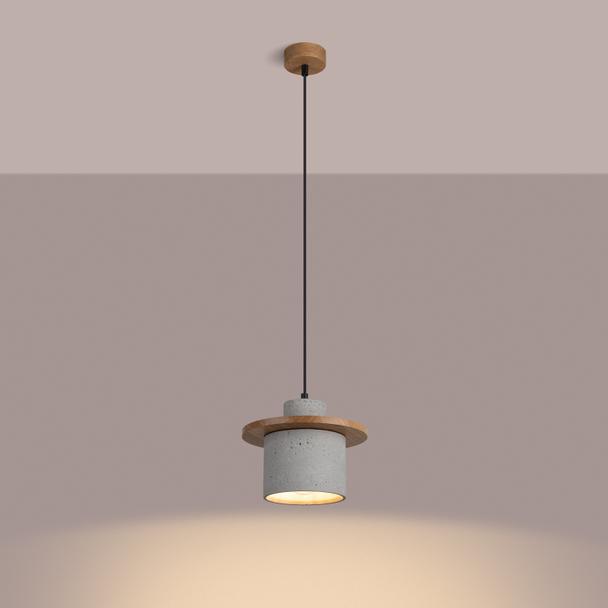 Sollux Lampa wisząca MAB beton