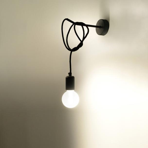 Sollux Kinkiet EDISON czarny SL.0373