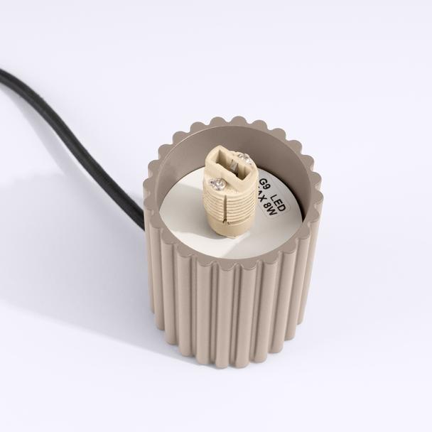 Lampa biurkowa HALO taupe