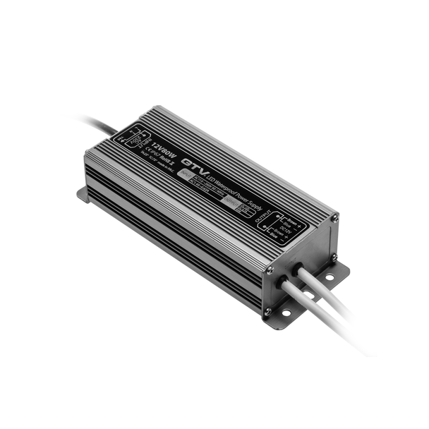 GTV TRANSFORMATOR LED WODOODPORNY, 80W, IP67, DC 12V LD-WZA80W-NW GTV Poland