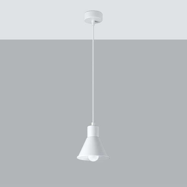 Sollux Lampa wisząca TALEJA 1 biała [E27] SL.0983