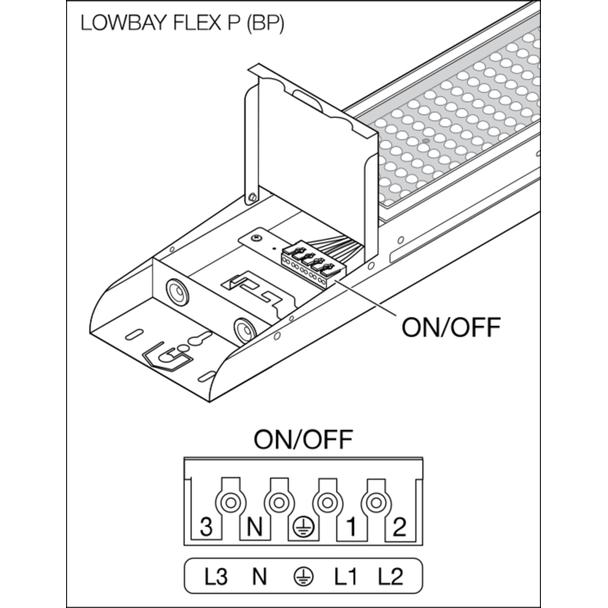 Oprawa LOW BAY FLEX 1200 P 73W 840 VW