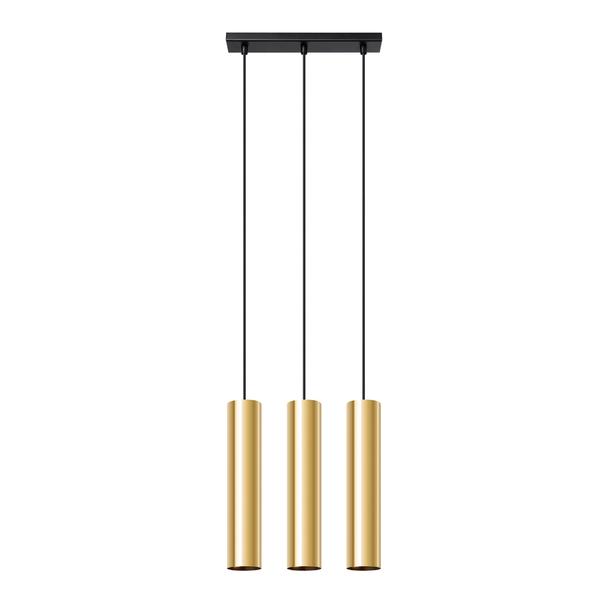 Sollux Lampa Wisząca LAGOS 3 złoty połysk SL.1201