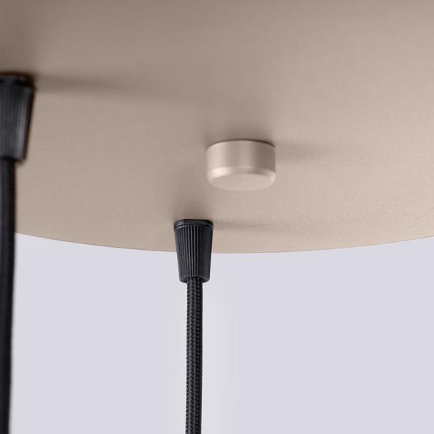 Lampa wisząca HALO 3P taupe