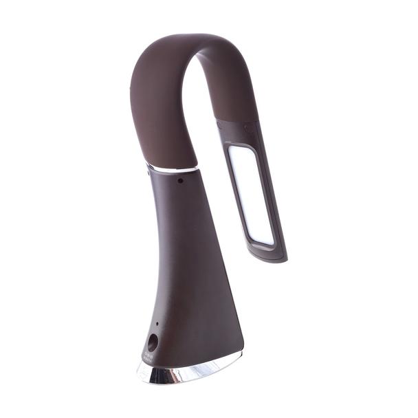 lampka biurkowa LED Gala 6W 420lm 3000K brązowa ML139 Milagro