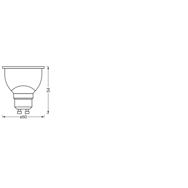 Lampa SUN@HOME SPOT PAR16 40 GU10 TW