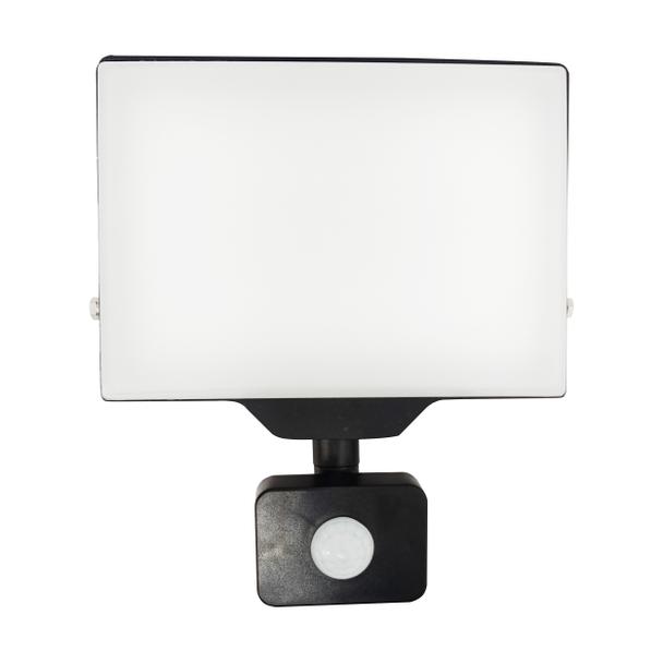 PORTO S LED 50W naświetlacz z PIR, 4000lm, IP44, 4000K, aluminium + poliwęglan AD-NL-6465BLR4 ORNO
