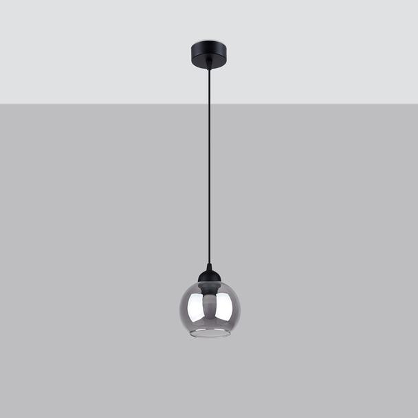 Sollux Lampa wisząca ALINO 1 czarna SL.1141