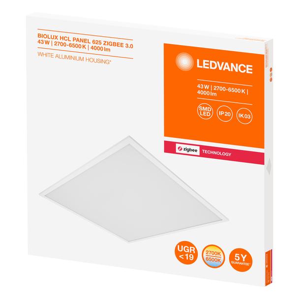 Oprawa BIOLUX HCL PANEL 625 ZB 43W 2700-6500K
