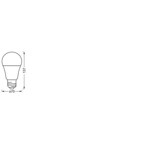 Lampa LED SMARTWF A100 14W/827 230VDIMFRE274X1 LEDV