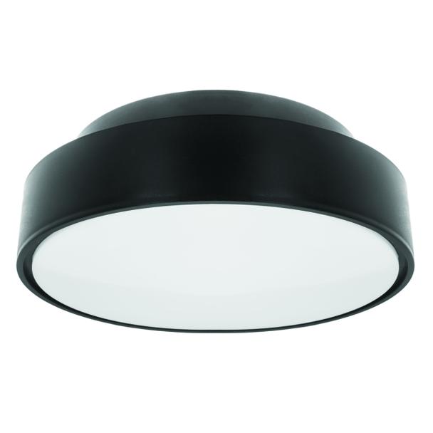 Oprawa oświetleniowa DIONE LED czarny pierścień, czarna podstawa, klosz mleczny biały D.3140CCM-BN-13W PAWBOL