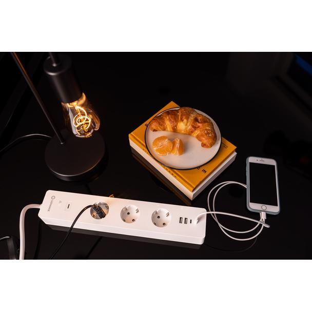 Gniazdko SMART+ WIFI 3 WAY PLUG EU