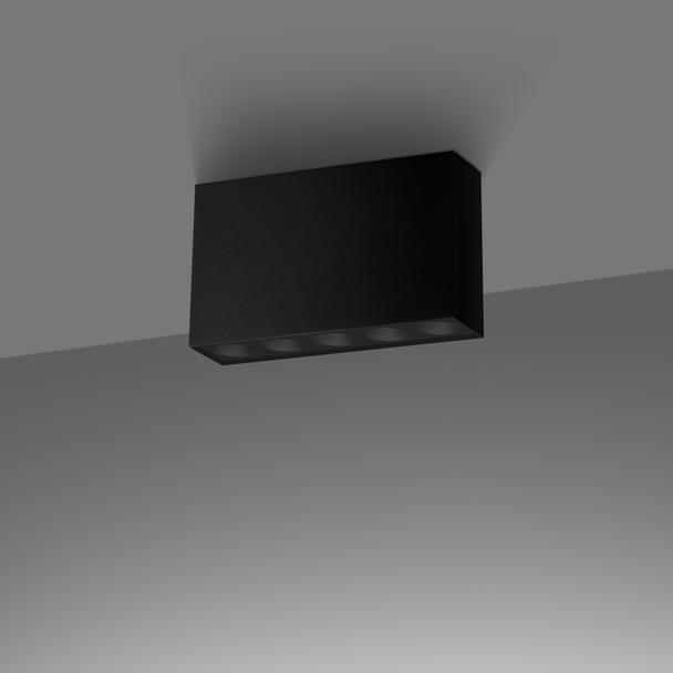 Sollux Plafon SOLE czarny LED SL.1212