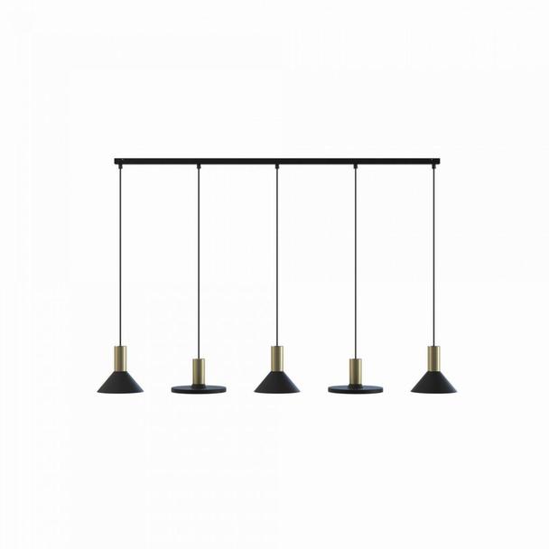 HERMANOS V BLACK/SOLID BRASS