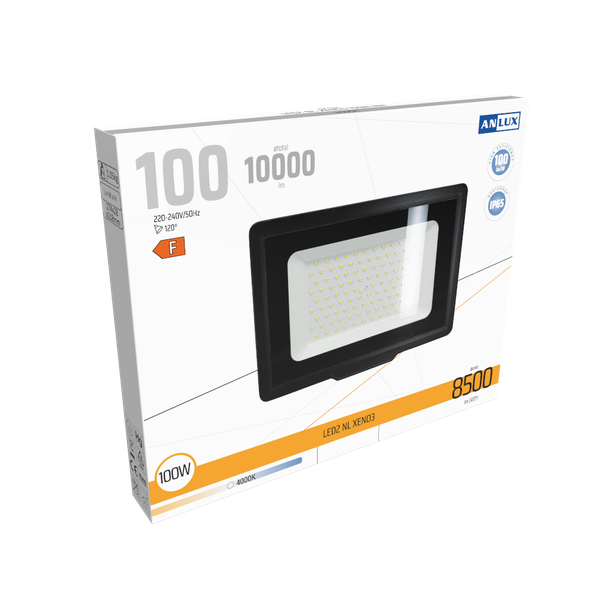 NAŚWIETLACZ LED XENO3 100W 100LM/W NEUTRALNY BIAŁY ANLUX