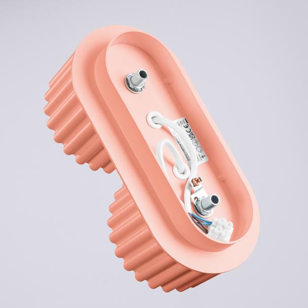 SOLLUX Plafon AURA 2 brzoskwiniowy Gx53 ; SL.1828