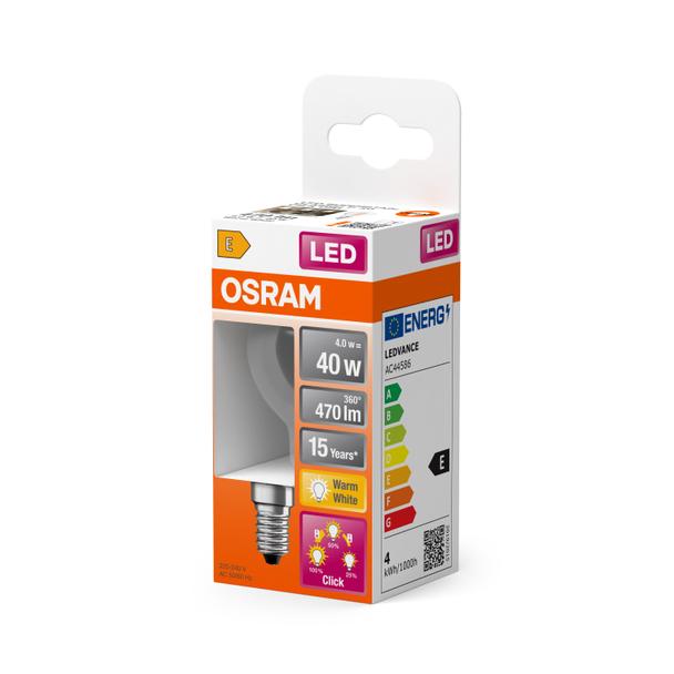Lampa LED STAR+ CL B40 DIM Duo Click FILAMENT 4W 827 E14