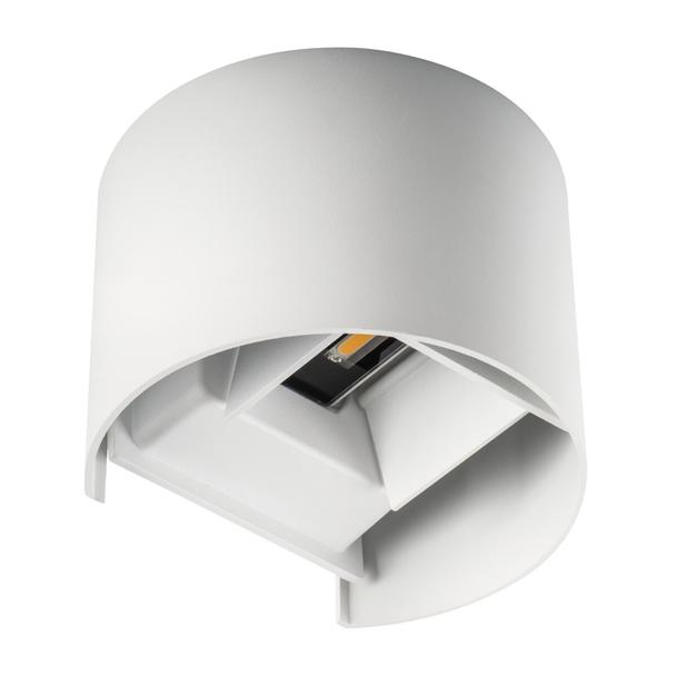 Oprawa elewacyjna REKA LED EL 7W-O-W 7W 4000K barwa neutralna IP54 Biały 28993 KANLUX