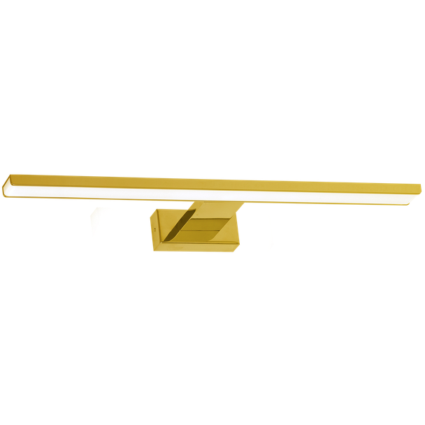 kinkiet łazienkowy nad lustro LED Shine Gold 13,8W 966lm 4000K IP44 ML5734 Milagro