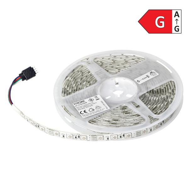 Taśma LED 12V 5050 60L/m 14,4W/m IP63 RGB 5m LD-13/5M/RGB ORNO