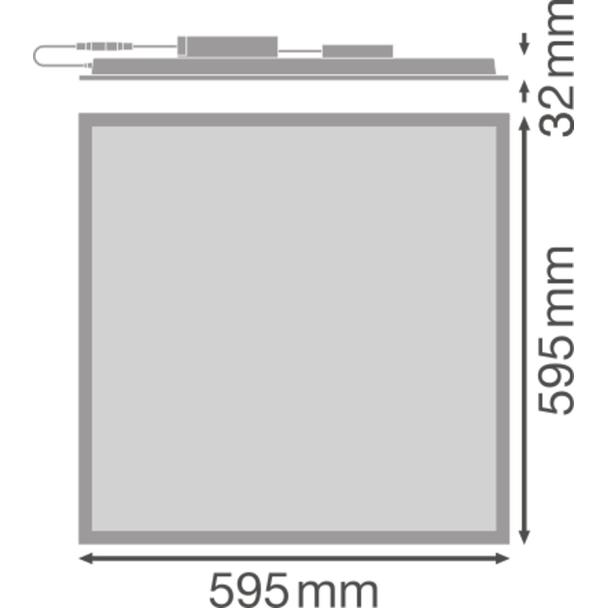 Oprawa PANEL PERFORMANCE 600 ZIGBEE 36W 4000K