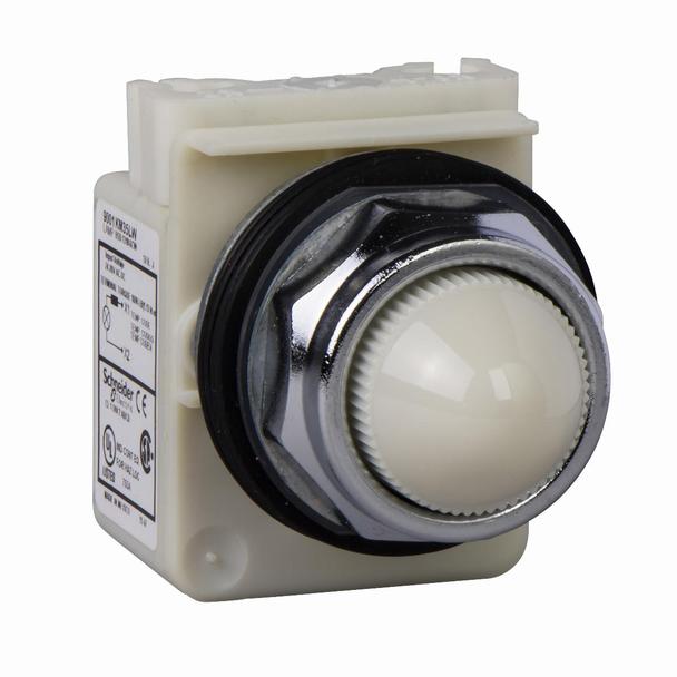 Harmony 9001K Lampka sygnalizacyjna TK LED biała 120V 30mm 9001KP38LWW9 Schneider