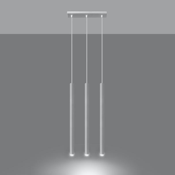 Sollux Lampa wisząca PASTELO 3 biała SL.0466