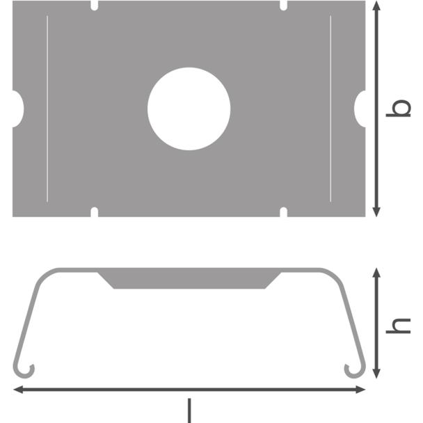 Oprawa TRUSYS FLEX SURFACE CLIP
