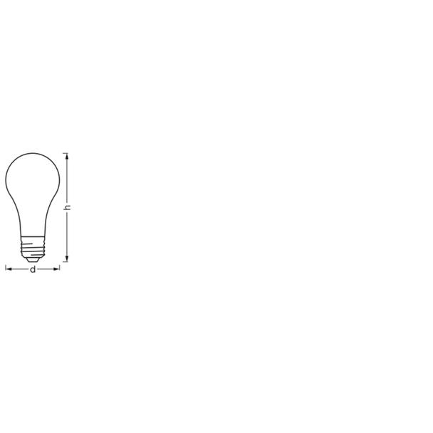 Lampa LED SMART WF A60 TW 6W/827 230VGLFR E274X1LEDV