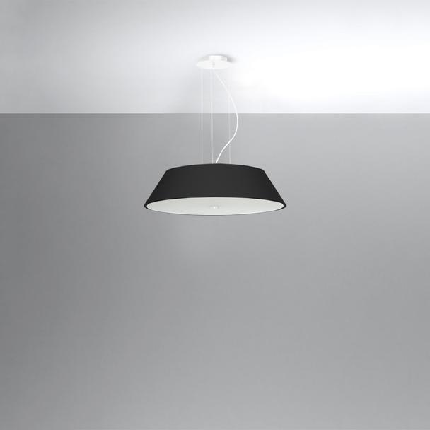Sollux Żyrandol VEGA 60 czarny SL.0766
