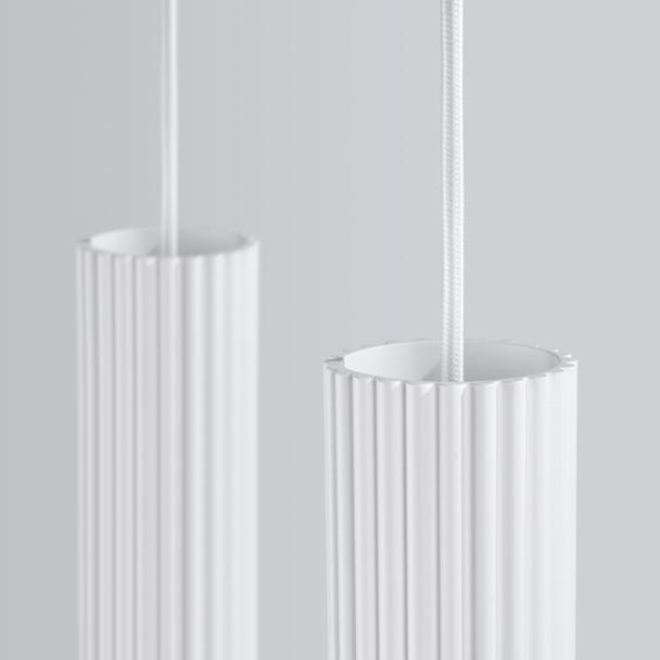 Sollux Lampa wisząca KARBON 2 biały SL.1536