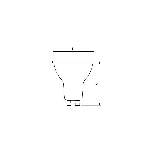 Żarówka LED 6,7W=100W 730lm 4000K barwa neutralna LEDspot 730lm GU10 840 60st. 9,29002E+11 PHILIPS