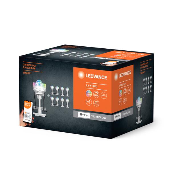 Oprawa SMART+ WIFI GARDEN DOT 9P RGBW