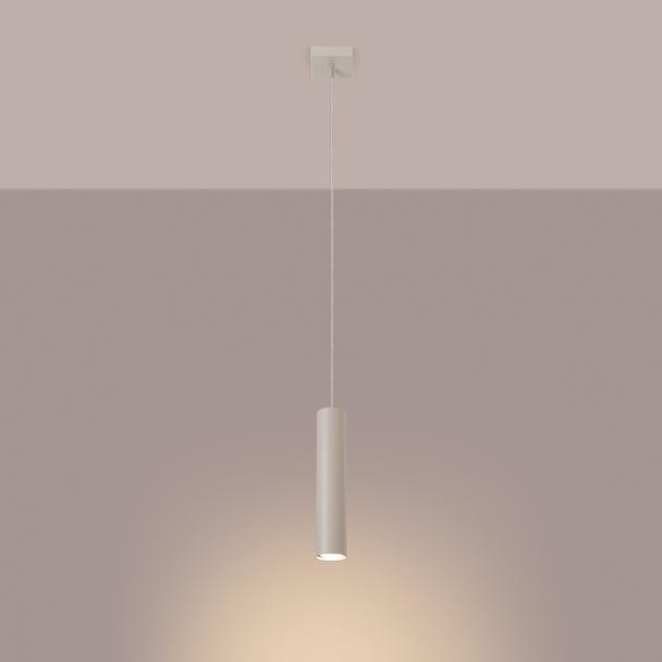 Sollux Lampa wisząca LAGOS 1 beżowa SL.1479