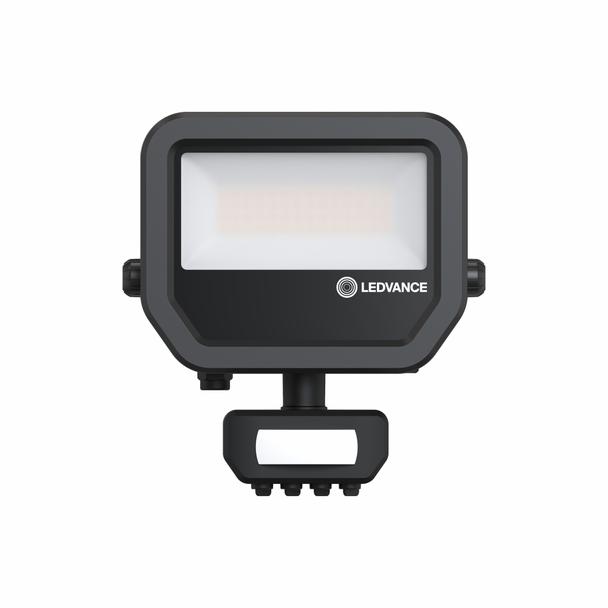 Naświetlacz LED z czujnikiem ruchu FLOODLIGHT sensor PFM G4 11W17W IP65 4000K 145lm/W czarny LEDVANC