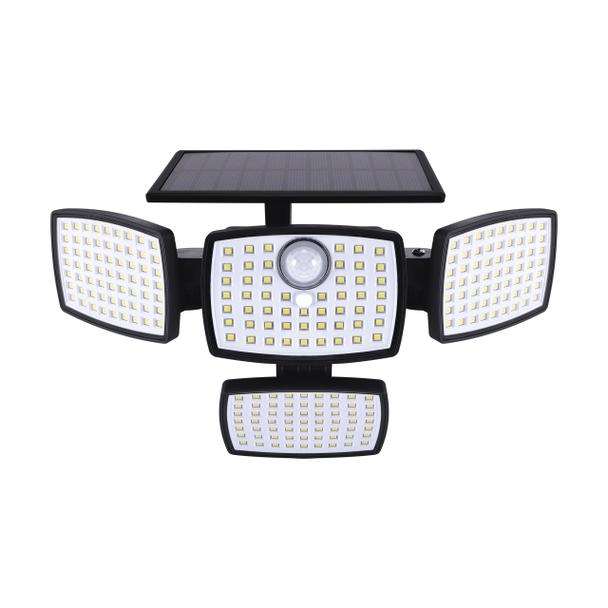 Lampa solarna LED z czujnikiem ruchu IP65 BORUT LED 10W biała neutralna 04948 IDEUS