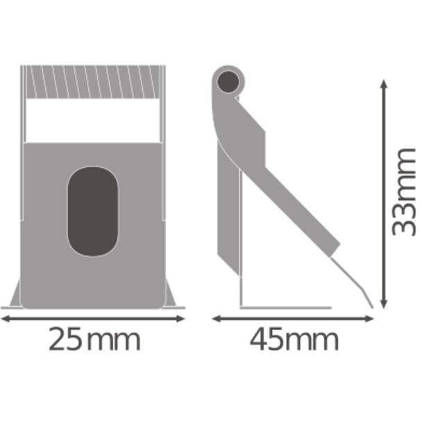 Zaciski do montażu w zabudowie PANEL RECESSED MOUNT CLIPS VALUE