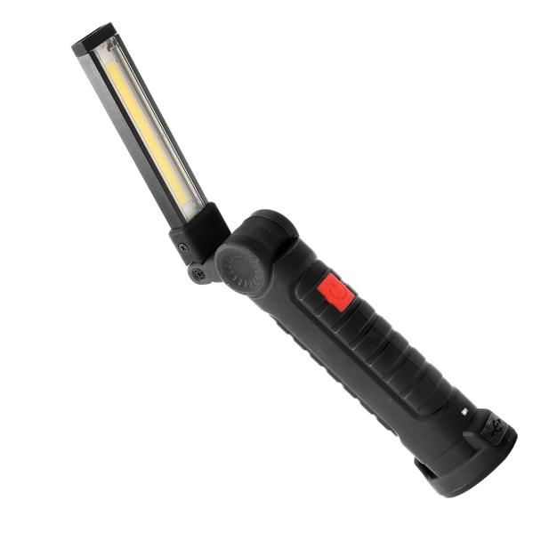 Latarka warsztatowa LED COB 2W, 200lm, 1200 mAh, składana WL-12 ORNO