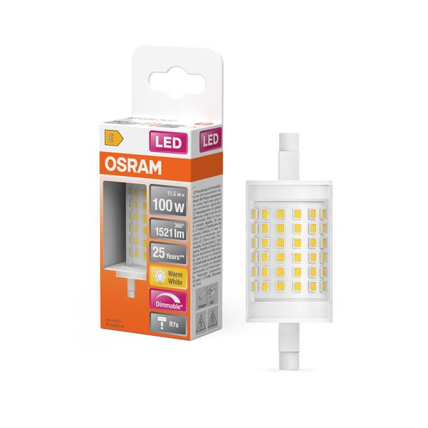 LAMPA LED LINE 78mm 100D 12W/827 230V R7S 6X1