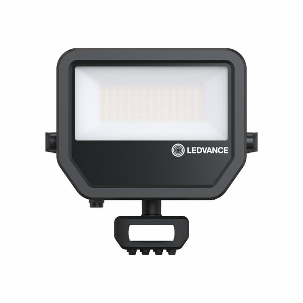 Naświetlacz LED z czujnikiem ruchu FLOODLIGHT sensor PFM G4 27W41W IP65 4000K 145lm/W czarny LEDVANC