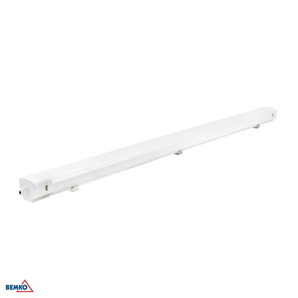OPRAWA LAMPA HERMETYCZNA WARSZTATOWA 150cm 70W 10150lm 4000K b. neutralna IP65 BIAŁA C16-HLR-150-700-4K BEMKO