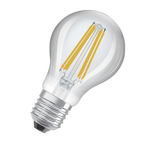 Lampa LED Classic A75 energooszczędna szkło przezroczyste 5W 830 E27 LEDVANCE