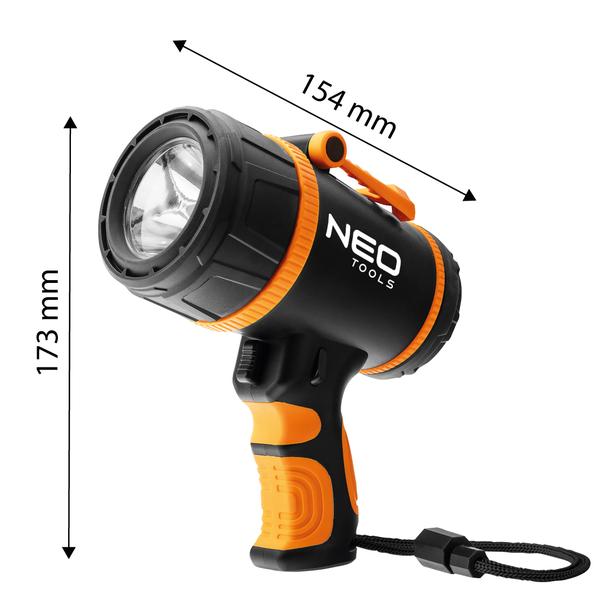 Latarka reflektor i szperacz 1000 lm LED. NEO TOOLS GTX 99-114 GTX Poland