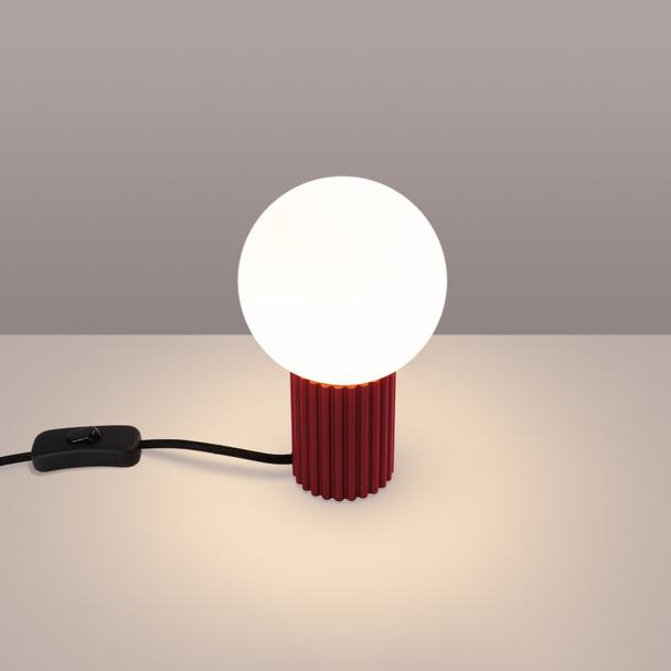 Lampa biurkowa HALO burgund