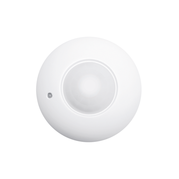 GTV CZUJNIK RUCHU CR-3, max. 1200W, AC 220-240V, 50/60Hz, KĄT DZIAŁANIA 360*, ZASIĘG 6m ± 2,2-4m, IP20, NIE WSPÓŁPRACUJE Z LED, NATYNKOWY, BIAŁY CR-CR3000-00 GTV Poland