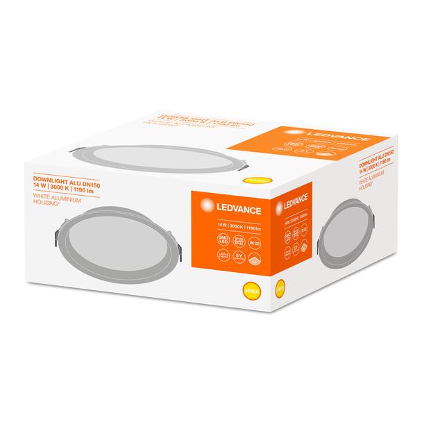 Oprawa DOWNLIGHT ALU DN150 14W 3000K WT IP44