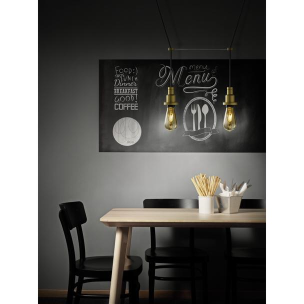 Lampa LED Vintage 1906 dim CL GLOBE125 Filament szkło przezroczyste GOLD 55 dim 7W 825 E27
