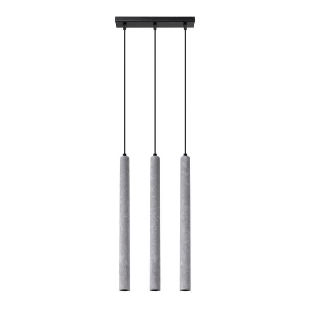 Sollux Lampa wisząca PASTELO 3L beton SL.1272