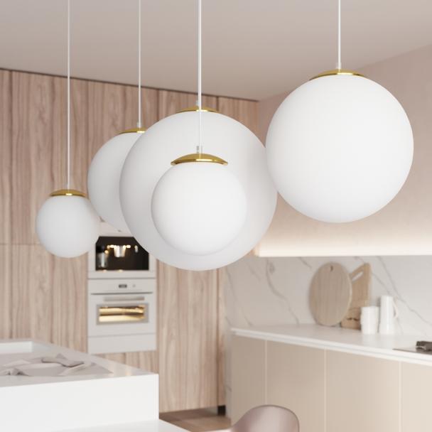 Sollux Lampa wisząca UGO 20 złota SL.0715