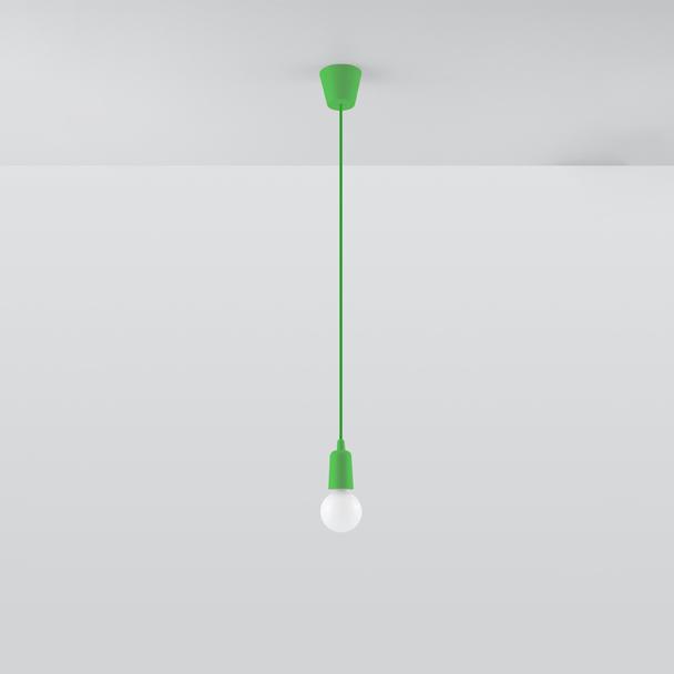 Sollux Lampa wisząca DIEGO 1 zielony SL.0581